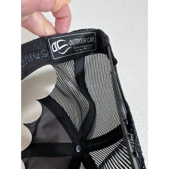 NEW!! "FORD" Snapback Hat, Still has cardboard in top but no tags,Gray Black NET - Picture 11 of 11